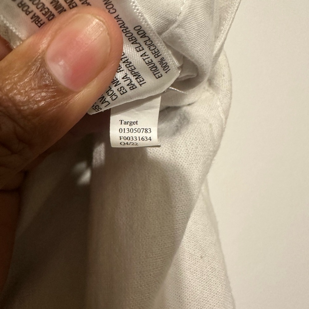 Universal Thread Cream A-Line Skirt with Buttons - Picture 6 of 6